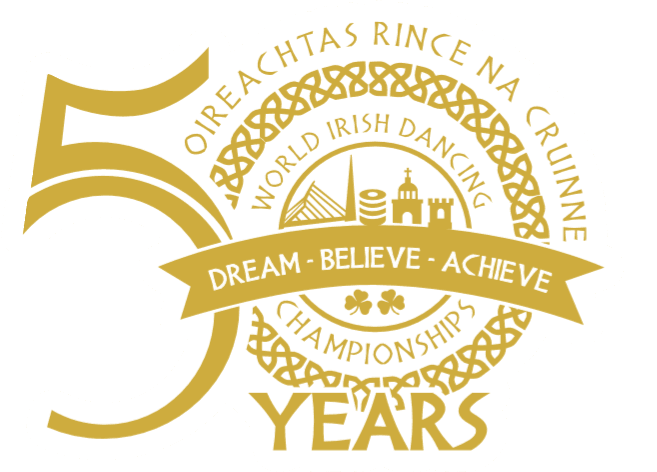 logo for Oireachtas Rince na Cruinne