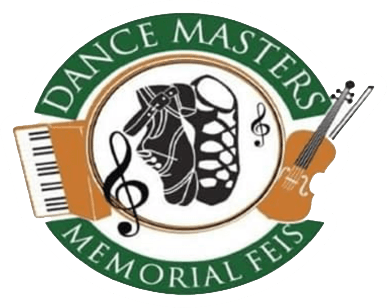 logo for Dance Masters Memorial Feis