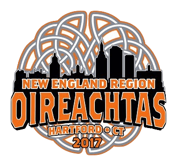 logo for New England Region Oireachtas