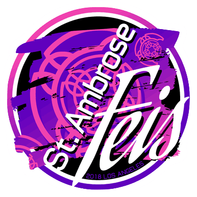 logo for St Ambrose Fall Feis