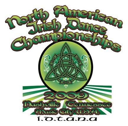 logo for North American Irish Dance Championships