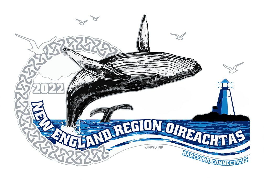 logo for New England Region Oireachtas