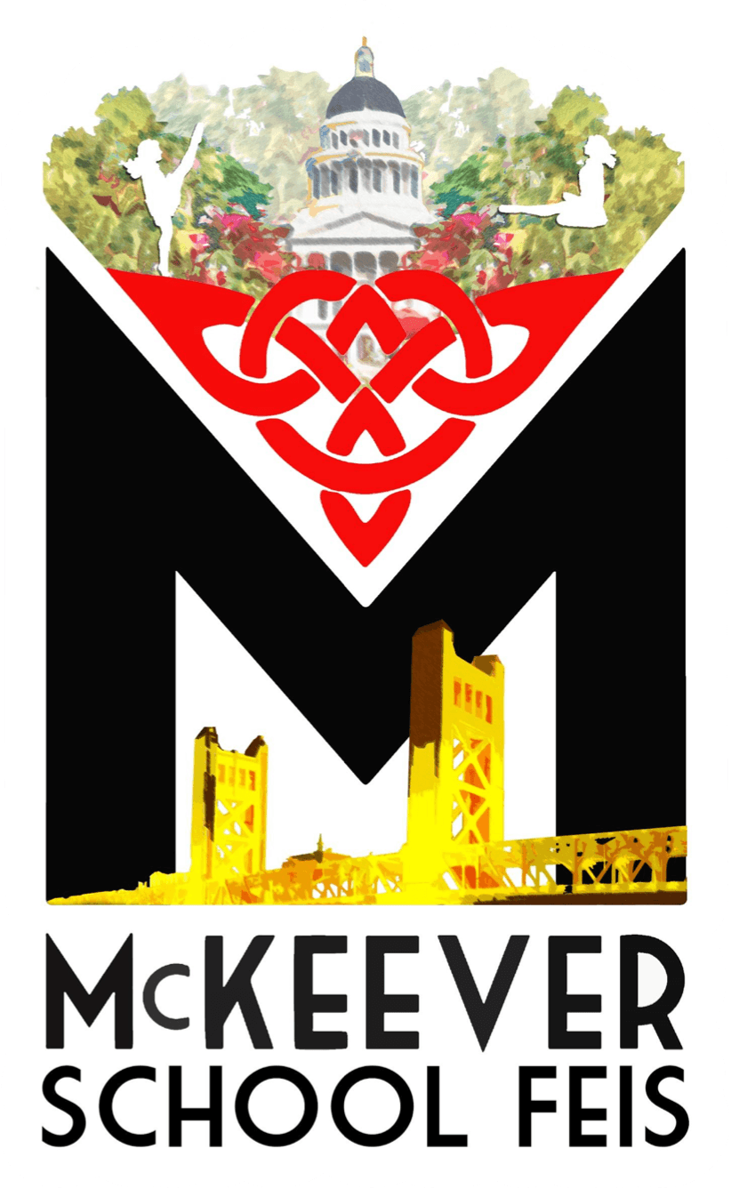 logo for McKeever School Feis