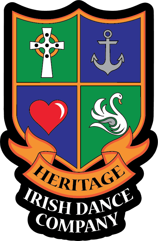 logo for Heritage Irish Dance Company Feis