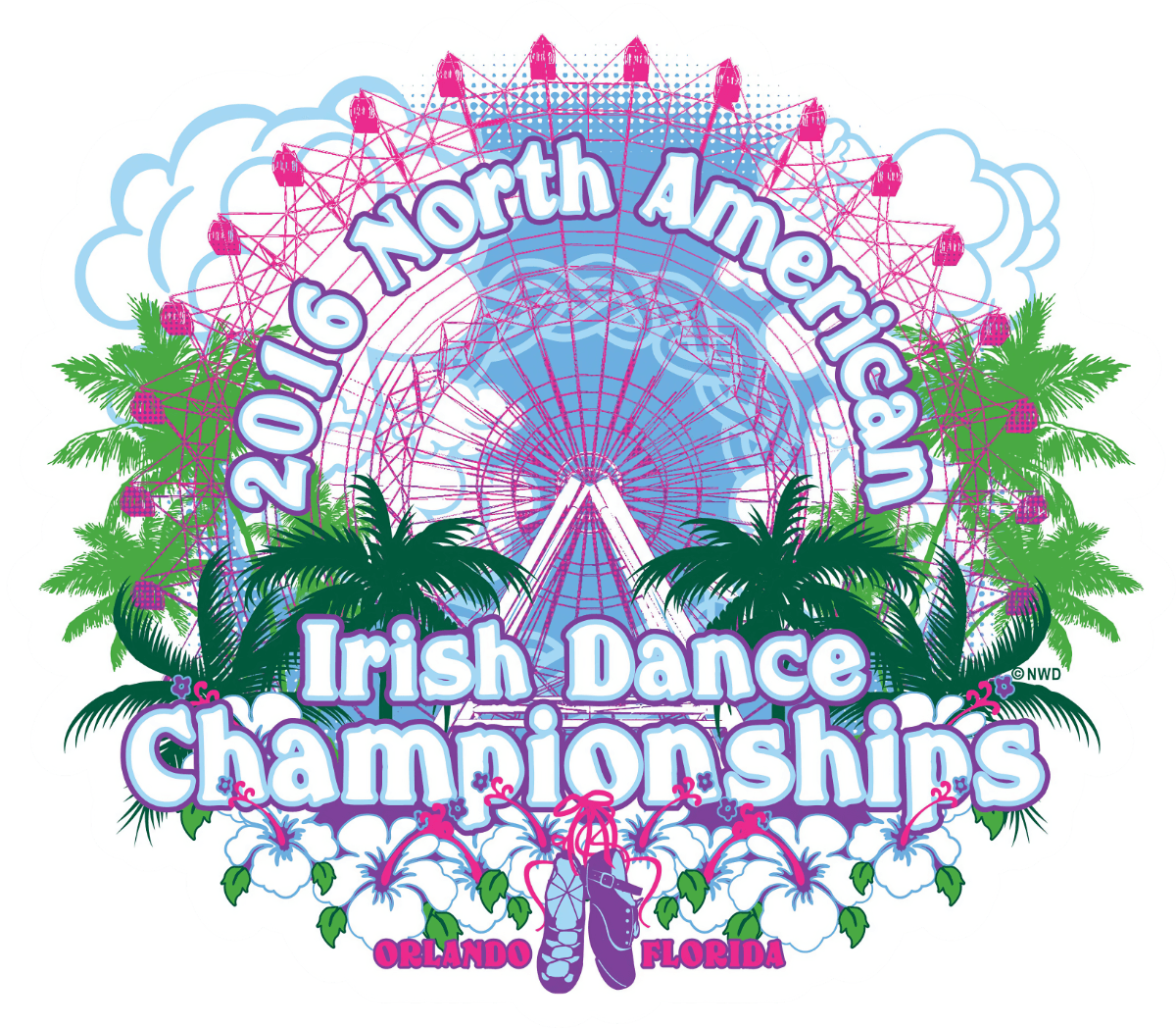 logo for North American Irish Dance Championships