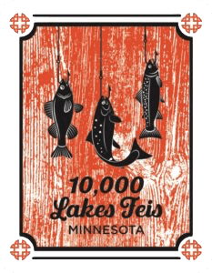 logo for 10,000 Lakes Feis
