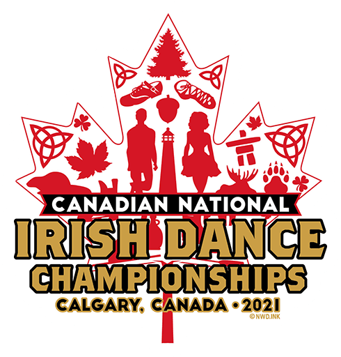 logo for Canadian National Irish Dance Championships