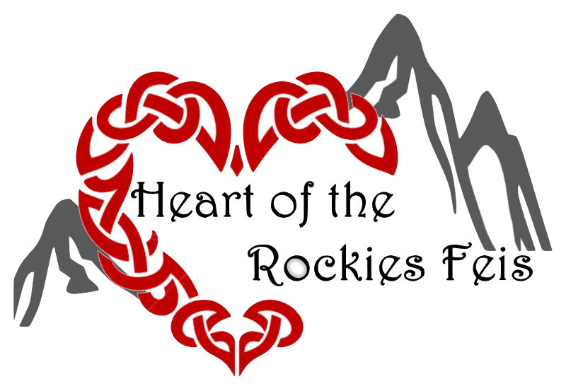 logo for Heart of the Rockies Feis