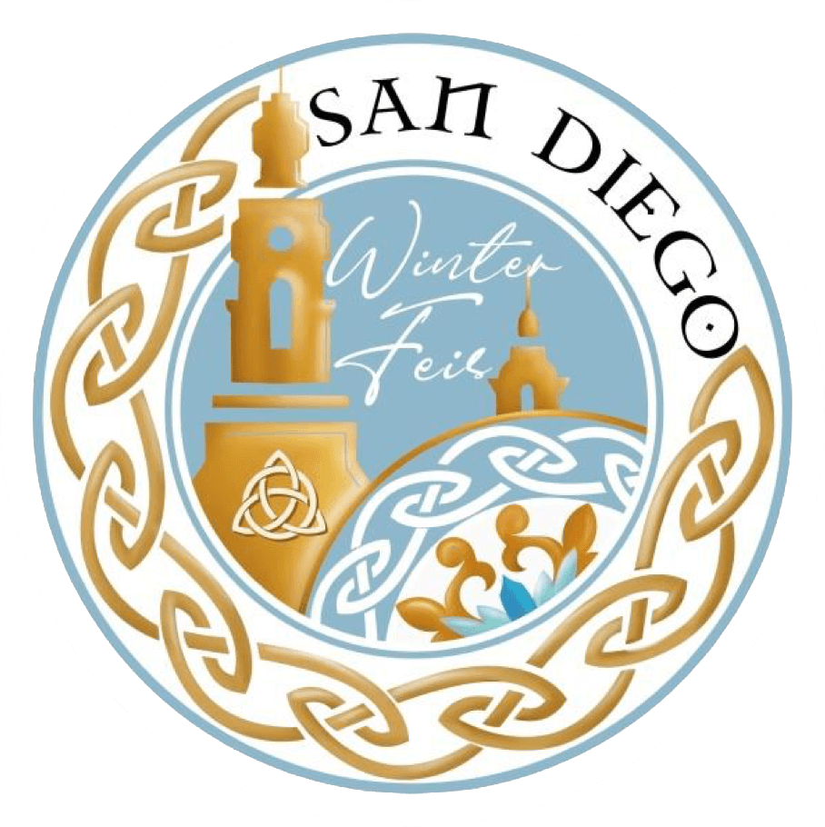 logo for San Diego Winter Feis