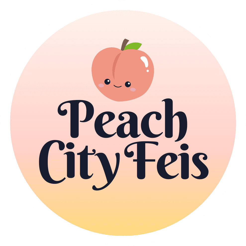 logo for Peach City Feis