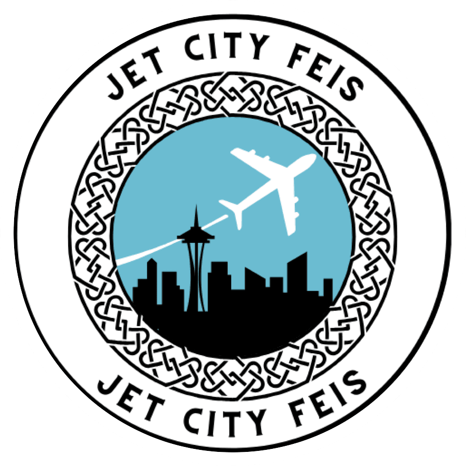 logo for Jet City Feis