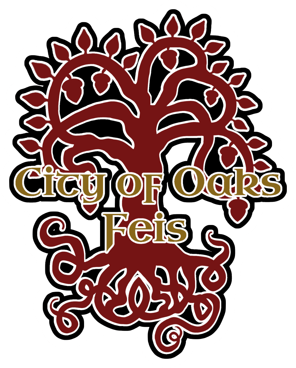 logo for City of Oaks Feis
